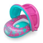 ⁦Bouée Gonflable pour enfants avec toit de protection UV Bestway 34091 - عوامة مائية للأطفال⁩ - الصورة ⁦3⁩