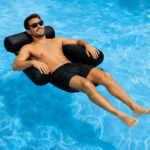⁦Hamac de Plage Flottant avec Siège Réglable - عوامة إسترخاء مائية⁩ - الصورة ⁦3⁩