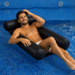 ⁦Hamac de Plage Flottant avec Siège Réglable - عوامة إسترخاء مائية⁩ - الصورة ⁦2⁩