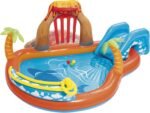 ⁦Air de Jeux Gonflable Bestway 53069 Lava Lagoon Toboggan Amovible et Fontaine à Eau - مركز الألعاب المائي المتكامل للأطفال⁩ - الصورة ⁦4⁩