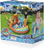 ⁦Air de Jeux Gonflable Bestway 53069 Lava Lagoon Toboggan Amovible et Fontaine à Eau - مركز الألعاب المائي المتكامل للأطفال⁩ - الصورة ⁦3⁩