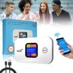 ⁦Bevot Routeur WiFi Portable 4G LTE Pocket Écran LED Couleur - مودم وجهاز واي فاي محمول بشاشة ذكية وبطارية⁩ - الصورة ⁦10⁩