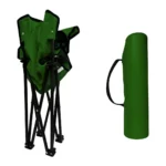⁦chaise Pliable de Camping pour Enfants Structure En Acier avec Porte-Gobelet et Sac de Transport - كرسي تخييم قابل للطي للأطفال⁩ - الصورة ⁦2⁩