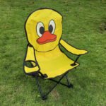 ⁦chaise Pliable de Camping pour Enfants Structure En Acier avec Porte-Gobelet et Sac de Transport - كرسي تخييم قابل للطي للأطفال⁩ - الصورة ⁦9⁩