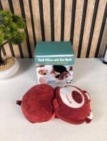 ⁦Kit de Voyage Confort 2en1 Oreiller Cervical en Mousse à Mémoire de Forme et Masque de Nuit Peluche - طقم السفر المريح وسادة رقبة ميموري فوم مع قناع نوم⁩ - الصورة ⁦10⁩