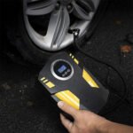 ⁦Compresseur d’Air Numérique pour Voiture et Moto 150Psi BE0173 – جهاز ضغط العجلات محمول⁩ - الصورة ⁦8⁩