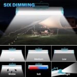 ⁦Lanterne de Camping 5-en-1 avec Power Bank MM 4000mAh - مصباح التخييم المغناطيسي متعدد المهام⁩ - الصورة ⁦8⁩