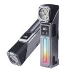 ⁦Lampe de Travail LED Multifonction T130 Éclairage Latéral RGB et Écran LCD - مصباح العمل الذكي متعدد الوظائف بمغناطيس⁩ - الصورة ⁦8⁩