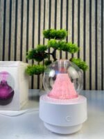 Diffuseur d'Arôme et Humidificateur Effet Volcan Capacité 300ml - موزع العطور والزيوت الذكي بتأثير البركان المضيء