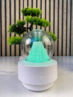 Diffuseur d'Arôme et Humidificateur Effet Volcan Capacité 300ml - موزع العطور والزيوت الذكي بتأثير البركان المضيء