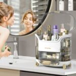 ⁦Boîte d'Organisation et Rangement de Maquillage Grande Capacité - منظم وصندوق أدراج للمكياج والمستحضرات بتصميم شفاف وعصري⁩ - الصورة ⁦10⁩