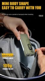 Lampe de Vélo Rechargeable Z-838 Multi-Fonction - Éclairage LED Puissant Lumière Latérale RGB - مصباح دراجة متعدد الوظائف مع إضاءة جانبية ملونة ومغناطيس قوي