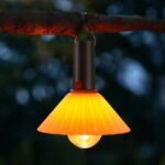 Lanterne de Camping Rechargeable 3 Niveaux de Luminosité avec Crochet de Suspension - مصباح تخييم وطوارئ قابل للشحن مع خطاف تعليق و3 مستويات إضاءة
