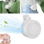 Mini Ventilateur Rechargeable USB-C Clip Orientable 360° avec 3 Vitesses - مروحة حزام صغيرة محمولة وبدون شفرات مع مشبك دوار