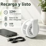 Mini Ventilateur Rechargeable USB-C Clip Orientable 360° avec 3 Vitesses - مروحة حزام صغيرة محمولة وبدون شفرات مع مشبك دوار