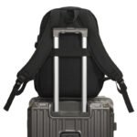 ⁦Sac à Dos Ergonomique et Imperméable Port USB Intégré Noir SACHM02N - حقيبة ظهر متعددة الوظائف للعمل والسفر مع منفذ شحن⁩ - الصورة ⁦5⁩