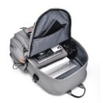 ⁦Sac à Dos Ergonomique et Imperméable Port USB Intégré Gris SACHM02G - حقيبة ظهر متعددة الوظائف للعمل والسفر مع منفذ شحن⁩ - الصورة ⁦5⁩