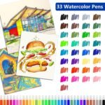 ⁦Coffret d'Art Deluxe 144 Pièces avec Mallette Portable - علبة أدوات الرسم والتلوين الفاخرة 144 قطعة داخل حقيبة⁩ - الصورة ⁦6⁩