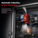 Extincteur Aérosol Automatique pour Armoires Électriques Activation Thermique 20G- جهاز إطفاء الحريق الهوائي الأوتوماتيكي للخزانات الكهربائية - الصورة 3