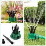 ⁦Arroseur de Jardin Rotatif 360 dégrée Multidirectionnel 12 Tuyaux Flexibles - رشاش مياه حدائق متعدد الاتجاهات 360 درجة بـ 12 خرطوم مرن⁩ - الصورة ⁦13⁩