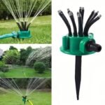 ⁦Arroseur de Jardin Rotatif 360 dégrée Multidirectionnel 12 Tuyaux Flexibles - رشاش مياه حدائق متعدد الاتجاهات 360 درجة بـ 12 خرطوم مرن⁩ - الصورة ⁦9⁩