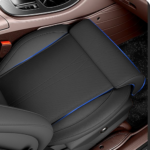 ⁦Extension de Siège de Voiture Support de Jambes en Cuir Design Ergonomique Antidérapant - وسادة تمديد مقعد السيارة لدعم الأرجل⁩ - الصورة ⁦2⁩