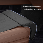 ⁦Extension de Siège de Voiture Support de Jambes en Cuir Design Ergonomique Antidérapant - وسادة تمديد مقعد السيارة لدعم الأرجل⁩ - الصورة ⁦16⁩