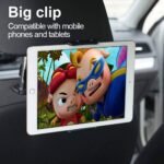 Support de Voiture pour Appui-Tête Tablettes et Smartphones avec Accès Chargeur - حامل هاتف وتابلت لمقعد السيارة الخلفي قابل للدوران 360 درجة - الصورة 9