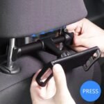 Support de Voiture pour Appui-Tête Tablettes et Smartphones avec Accès Chargeur - حامل هاتف وتابلت لمقعد السيارة الخلفي قابل للدوران 360 درجة - الصورة 11