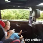 Support de Voiture pour Appui-Tête Tablettes et Smartphones avec Accès Chargeur - حامل هاتف وتابلت لمقعد السيارة الخلفي قابل للدوران 360 درجة - الصورة 13