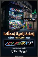 Plaque de Signalisation LED Multicolore Flexy Large V2- لوحة إشهارية ضوئية