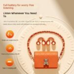 ⁦Écouteurs Sans Fil Bluetooth TWS Q69 Design Mini Sac à Main Clip Ear Clip-On - سماعة بلوتوث لاسلكية بتصميم علبة حقيبة فاخرة⁩ - الصورة ⁦9⁩