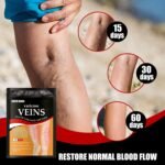 Patchs Herbales Anti-Varices Soulagement Douleur, Amélioration Circulation 12Pcs - لاصقات الأعشاب الطبيعية لعلاج الدوالي والدورة الدموية