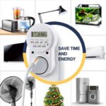 Prise Programmable Digitale pour Minuterie Électronique Écran LCD 16A 3680W - مقبس مؤقت رقمي ذكي للتحكم التلقائي بالأجهزة