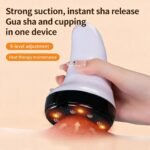 Appareil de Massage et Ventouse Électrique Anti-Cellulite Aspiration Réglable 9 Niveaux - جهاز الحجامة والتدليك الكهربائي الذكي بالأشعة الحمراء