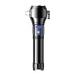 ⁦Lampe Torche Tactique LED 1200 Lumens Portée 450m avec Éclairage Latéral - مصباح يدوي تكتيكي عالي الإضاءة متعدد الاستخدامات⁩ - الصورة ⁦3⁩