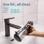 ⁦Hydropulseur Dentaire Sans Fil 380ml Pression 50-150 PSI 3 Modes - جهاز تنظيف الأسنان بالماء اللاسلكي⁩ - الصورة ⁦4⁩