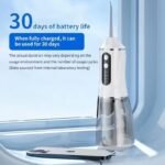⁦Hydropulseur Dentaire Sans Fil 380ml Pression 50-150 PSI 3 Modes - جهاز تنظيف الأسنان بالماء اللاسلكي⁩ - الصورة ⁦2⁩