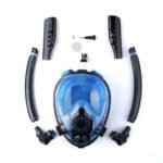 ⁦Masque de Plongée Intégral 180 ° Grande vue Anti-buée avec Double Tubes- قناع غوص إحترافي⁩ - الصورة ⁦10⁩