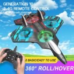 ⁦Avion Télécommandé F22 Quadricoptère – لعبة طائرة مع يد تحكم⁩ - الصورة ⁦14⁩