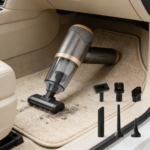 ⁦Aspirateur Sans Fil Portatif 4en1 Pour Voiture et Maison Suction 5000Pa - مكنسة لاسلكية محمولة للسيارة والمنزل 4 في 1⁩ - الصورة ⁦9⁩