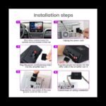 ⁦Amplificateur Audio Voiture DSP 80W×4 Égaliseur EQ Sortie 4 Canaux Son HI-FI - مكبر صوت للسيارة عالي الجودة⁩ - الصورة ⁦4⁩
