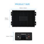 ⁦Amplificateur Audio Voiture DSP 80W×4 Égaliseur EQ Sortie 4 Canaux Son HI-FI - مكبر صوت للسيارة عالي الجودة⁩ - الصورة ⁦10⁩