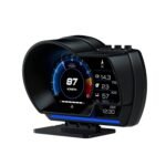 ⁦Afficheur Tête Haute HUD Intelligent Pour Voiture Système Double OBD2 + GPS 10 Alarme de Vitesse et Écran LCD - عداد السرعة الرقمي والشاشة الذكية للسيارة نظام مزدوج⁩ - الصورة ⁦2⁩