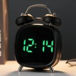 ⁦Réveil Numérique Intelligent LED Minuterie Luminescence Réglable et Port USB GHB032 - منبه رقمي ذكي مع مؤقت وإضاءة وتحكم بالصوت⁩ - الصورة ⁦11⁩
