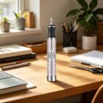 ⁦Ponceuse à Ongles Électrique Sans Fil Rechargeable Pour Manucure et Pédicure 4 Vitesses, 12 Embouts - مبرد ومقلم الأظافر الكهربائي اللاسلكي القابل للشحن⁩ - الصورة ⁦3⁩