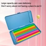 ⁦Trousse Scolaire 2 en 1 avec Tablette d'Écriture LCD pour Enfants - مقلمة مدرسية 2 في 1 مع لوح رسم للأطفال⁩ - الصورة ⁦7⁩