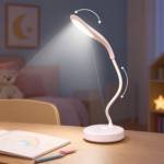 Lampe de Bureau LED Flexible 3 Niveaux de Luminosité pour Enfants - مصباح مكتب مرن بـ 3 مستويات إضاءة وحماية للعين للأطفال