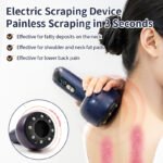 Appareil de Massage Ventouse Électrique et Scraping 3en1 Aspiration Réglable 9 Niveaux - 1 جهاز الحجامة والتدليك الكهربائي الذكي 3 في