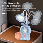 Lampe de Bureau LED Enfants Cute Fun avec Taille-Crayon et Porte-Stylo - مصباح مكتب كيوت للأطفال مع حامل أقلام ومبراة
